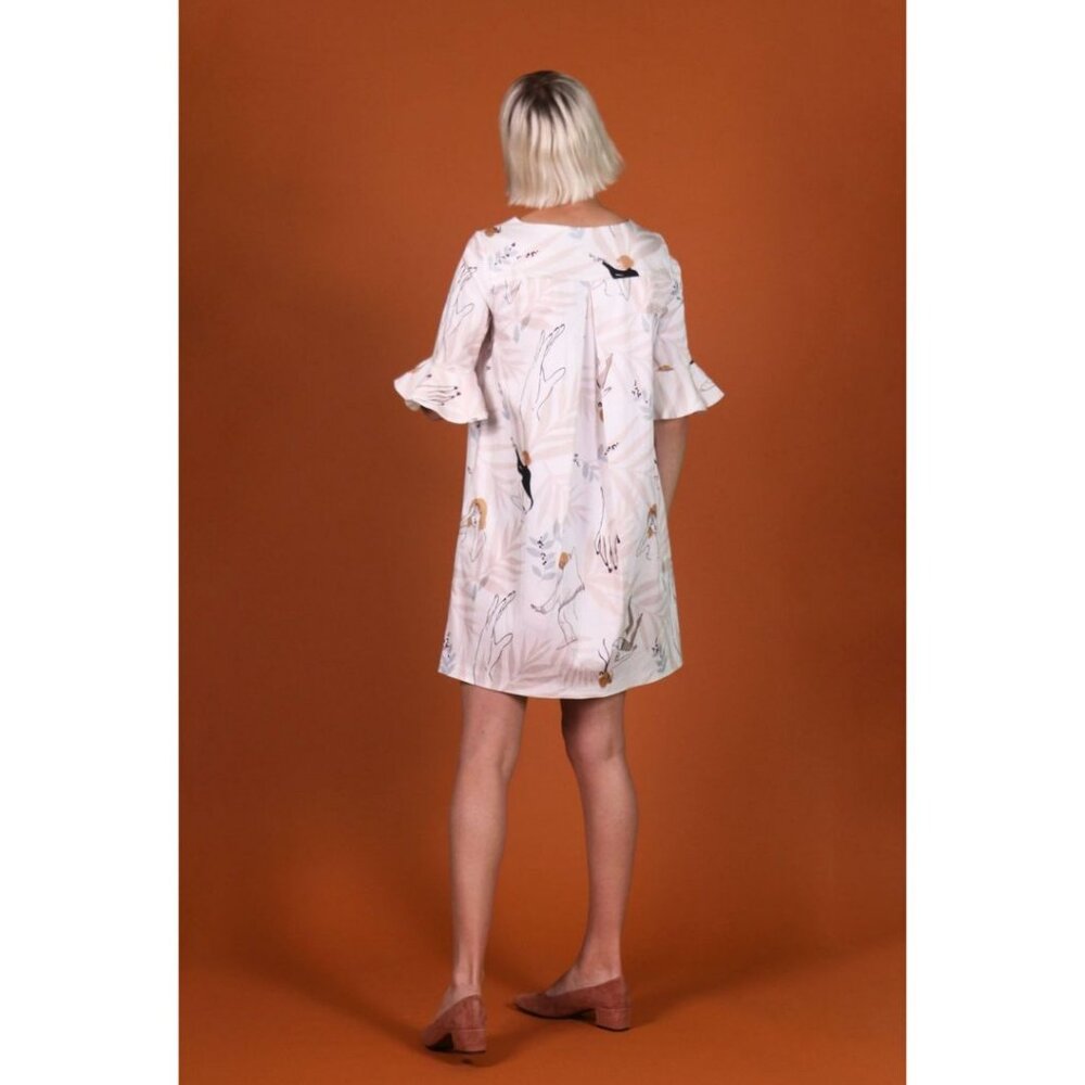 Noemiah x Paule T.B. Nina A-Line Dress Multi Size Small - Picture 2 of 8